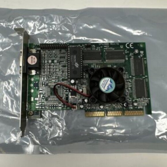 NVIDIA SP5200B e-TNT2 M64 032-A4-NV02-S1 32MB AGP Graphics Card *UNTESTED* - Picture 5 of 6